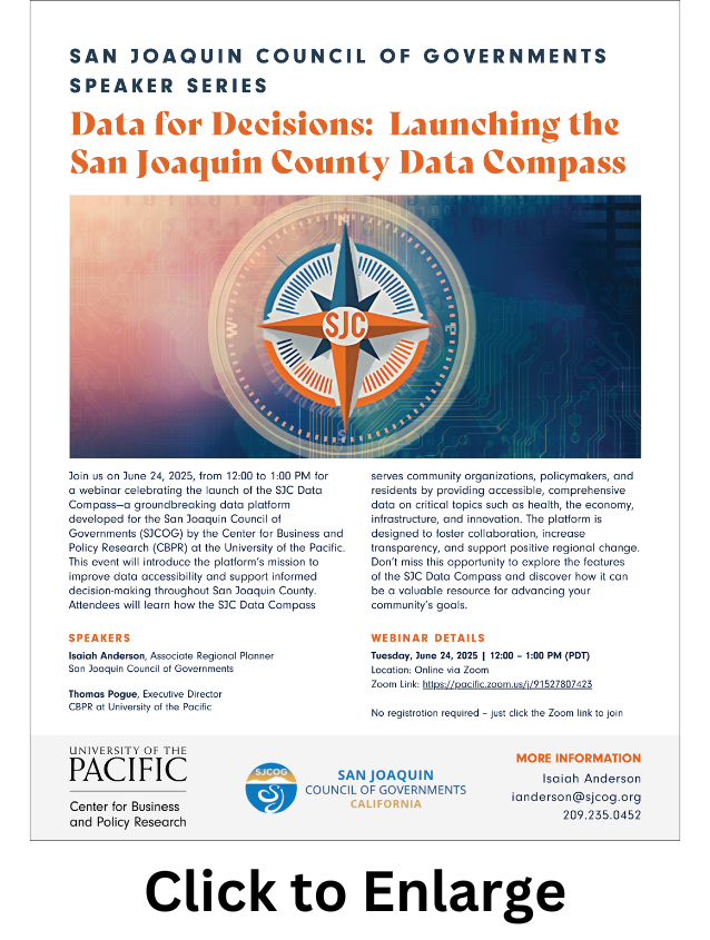 Data Compass flyer in English.