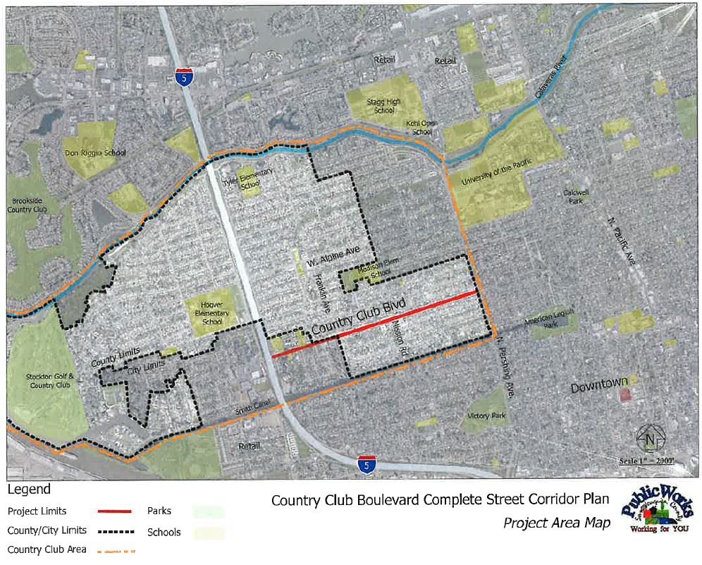 Country Club Corridor plan